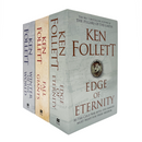 Ken Follett Century Trilogy – 3 Book Collection Set | Fall of Giants, Winter of the World & Edge of Eternity | Historical Fiction Series