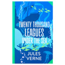Twenty Thousand Leagues Under the Sea by Jules Verne (Deluxe Hardback Sprayed Edge Edition)