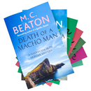 M.C. Beaton Hamish Macbeth Series 2 Collection 7 Books Set – Scottish Crime Mystery Collection