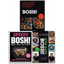 BOSH! Series 3 Book Set – Simple Recipes, BISH BASH BOSH & Speedy BOSH Vegan Cookbook Collection