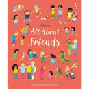 Usborne All About Feelings, Friends and Families My First Books 5 Book Set by Felicity Brooks – Feelings, Families, Diversity & Educational Learning Collection for Kids
