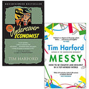 The Undercover Economist & Messy How to Be Creative and Resilient By Tim Harford 2 Book set