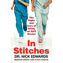 The Body Keeps the Score & In Stitches 2 Book Collection Set by Bessel van der Kolk & Nick Edwards – Trauma, Mental Health & Medical Memoir Collection