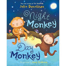 Night Monkey, Day Monkey – Children’s Picture Book by Julia Donaldson | Funny Rhyming Story About Friendship & Opposites