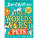 David Walliams The World’s Worst Pets Book – Funny Illustrated Story Collection for Kids