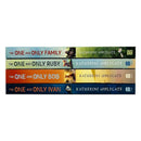 Katherine Applegate 4 Books Collection Set – The One and Only Family & Heartwarming Story Collection for Kids