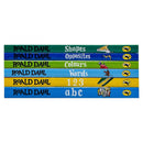 Roald Dahl Early Learning Pre-School 6 Baby Board Books Collection Set(Shapes, Words, Colours, Opposites, ABC & 123)