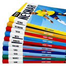 Tales from the Pitch Series 2 – 10 Book Set by Harry Coninx – Messi, Ronaldo, Haaland & Football Heroes Collection