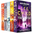 Lee Child Jack Reacher Series 1–5 Collection | Killing Floor, Die Trying, Tripwire, The Visitor & Echo Burning – Thriller 5 Books Set