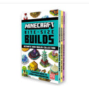 Minecraft Bite-Size Builds Slipcase – 3 Books Collection Set | Official Illustrated Mini Build Projects with Over 60 Fun Builds