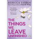 Rebecca Yarros 3 Books Collection Set (The Things We Leave Unfinished, Great and Precious Things & The Last Letter) | Romance Novels