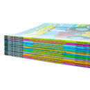 Wheels and Automobiles 12 Books Collection Set – Cars, Trains & Educational Transport Collection for Kids