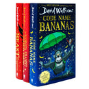 David Walliams 3 Books Set Collection (Code Name Bananas, Gangsta Granny Strikes Again, The Beast of Buckingham Palace)