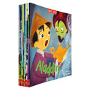 Fairy Tales Little Adventure 10 Book Set – Cinderella, Aladdin, Rapunzel & Classic Stories for Kids