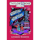 Nightfall in New York Book by Katherine Woodfine – Final Taylor & Rose Secret Agents Mystery Detective Series