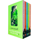 Miss Marple Mysteries Series Books 1–5 Collection Set by Agatha Christie – The Murder at the Vicarage, Sleeping Murder & Classic Detective Mystery Collection