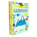 Flowchart Explorers Earth Science 6 Book Set – Landforms, Water Cycle, Weather & STEM Geography Collection