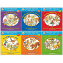 Aesop’s Fables Easy Readers 6 Books Collection Set – Classic Moral Stories Collection for Kids