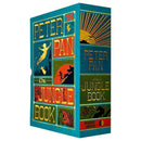 Peter Pan and The Jungle Book - Minalima Edition 2 Books Collection Set | Illustrated with Interactive Elements