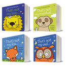 That's Not My Animals 4 Books Collection Set (That's Not My Lion; That's Not My Meerkat; That's Not My Owl; That's Not my Fox).