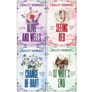 Wells Ranch Series 1-4 Books Collection Set By Bailey Hannah (Alive and Wells, Seeing Red, Change of Hart and At Whit's End)