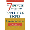 Thinking Fast and Slow, Drive, Atomic Habits and 7 Habits of Highly Effective People 4 Books Set