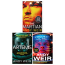 Andy Weir Collection 3 Books Set (Project Hail Mary, Artemis, The Martian)