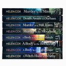The Kitt Hartley Yorkshire Mysteries 8 Books Collection Set by Helen Cox – A Body by the Lighthouse, Murder by the Minster & Cozy Mystery Collection