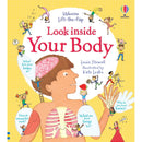 Look Inside Your Body (Look Inside Board Books) - Usborne Lift the Flap Books