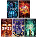 Terry Pratchett Discworld Novels Series 5 Books Collection Box Set | The Colour of Magic, Equal Rites, Mort, Guards! Guards! & Going Postal - Magical Fantasy Adventure Collection