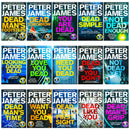 Roy Grace Series Books 1–15 Collection 15 Books Set by Peter James – Dead Simple, Looking Good Dead & Crime Thriller Collection