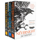 The Nevernight Chronicle Complete Collection 3 Books Set by Jay Kristoff - Nevernight, Godsgrave, Darkdawn
