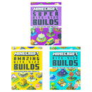 Minecraft Bite-Size Builds Slipcase – 3 Books Collection Set | Official Illustrated Mini Build Projects with Over 60 Fun Builds