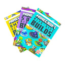 Minecraft Bite-Size Builds Slipcase – 3 Books Collection Set | Official Illustrated Mini Build Projects with Over 60 Fun Builds