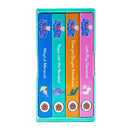Peppa's Magical Creatures Little Library 4 Story Books Collection Box Set mermaids, unicorns, narwhals, dragons