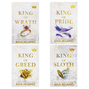 Kings of Sin Series 4 Books Collection Set by Ana Huang (King of Wrath, King of Pride, King of Greed, King of Sloth)