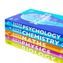 DK Super Simple Study Guide 5 Books Collection Set | Super Simple Maths, Chemistry, Physics, Biology & Psychology – Key Revision Guides for Students