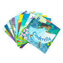Fairy Tales Little Adventure 10 Books Collection Set – Cinderella, Aladdin & Classic Story Collection for Kids