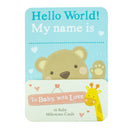 Baby Books Collection Set with Baby Record Book – Keepsake Memory Book & Early Learning Board Books Gift Set for Newborns