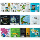 The Zoo Series 12 Book Set – Poo in the Zoo, Dinosaur Poo & Hilarious Animal Picture Books for Kids Ages 3–7