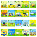 Usborne Farmyard Tales Poppy and Sam 20 Books Collection Box Set – Early Reading Collection for Kids