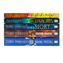 Terry Pratchett Discworld Novels Series 5 Books Collection Box Set | The Colour of Magic, Equal Rites, Mort, Guards! Guards! & Going Postal - Magical Fantasy Adventure Collection