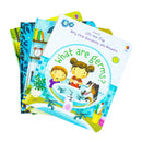 Usborne Lift-The-Flap Very First Questions and Answers Collection 2 - 4 Books Set Educational Discovery Collection for Kids