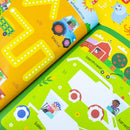 Big Stickers for Toddler Hands (Set of 4 Activity Books) (Animals, Dinosaurs, First Words, Things That Go)