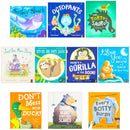 Bear & Friends 10 Picture Books Collection Set (Smiley Shark, Octopants, The Tortosaurus, Just One More Story and More)