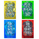 Artefacts of Ouranos Series 4 Books Collection Set by Nisha J. Tuli – Trial of the Sun Queen, Rule of the Aurora King & Fantasy Romance Collection