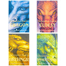 The Inheritance Cycle Christopher Paolini 4 Books Collection Set - Inheritance Brisingr Eldest Era..