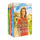 Rosie Goodwin Dilly's Story Series 3 Books Collection Set (Dilly's Sacrifice, Dilly's Lass, Dilly's Hope)