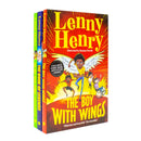 The Boy With Wings Series 3 Books Collection Set By Lenny Henry (The Boy With Wings, The Boy With Wings: Clash of the Superkids & The Book of Legends)