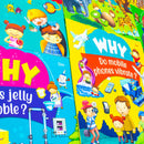 Tell me why? Collection of 12 Books (Why Is the snapdragon called so, Why Is nickel so popular in batteries, Jelly Wobble, Do Some People Snore, Do Bunnies Hop & More)